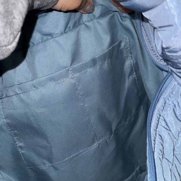 Free People tote bag plush power carryall Blue Fp movement NEW SOLD OUT - Picture 9 of 11